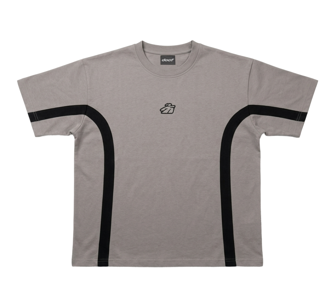 Grey Panel Tee