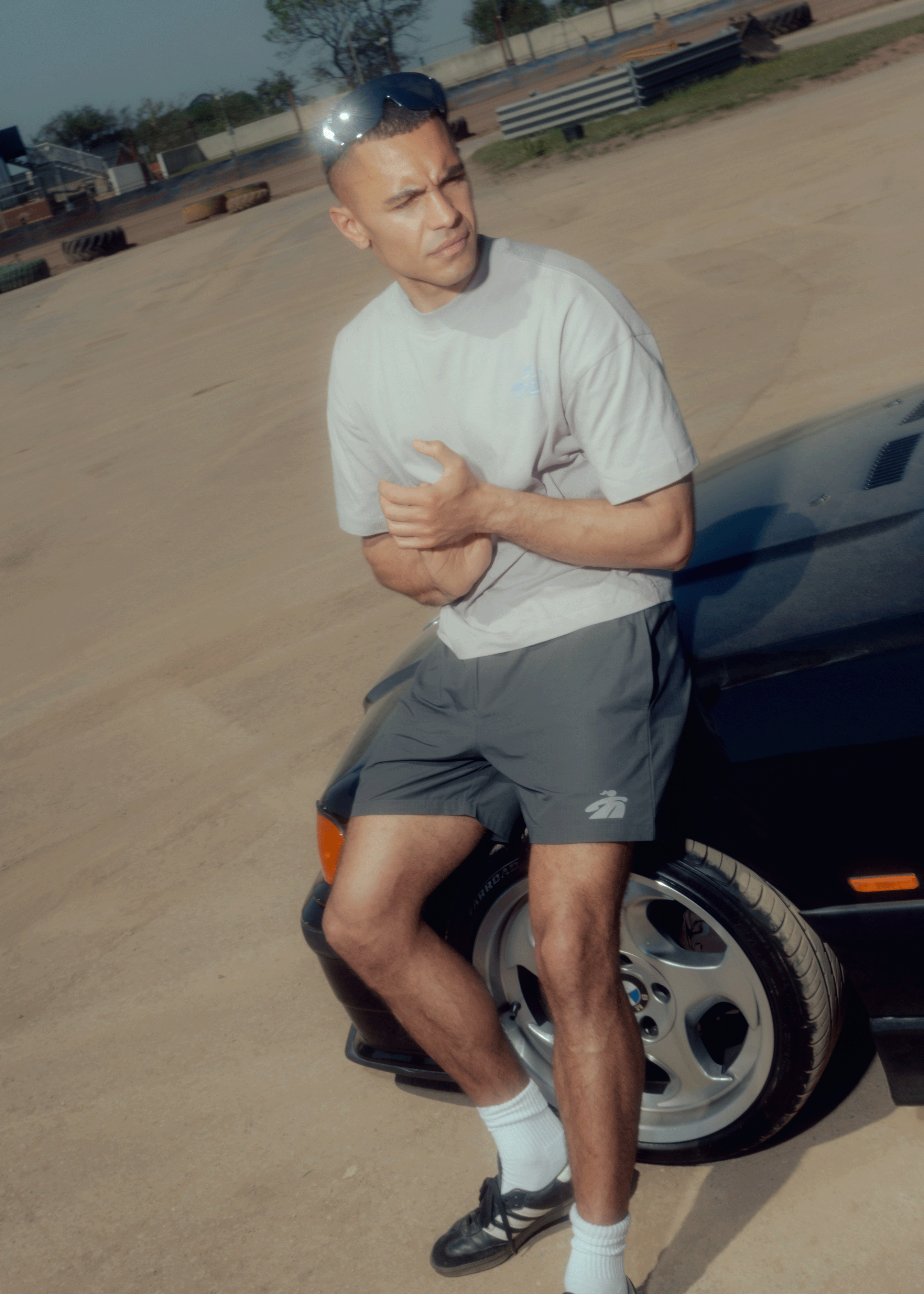 Ripstop Grey Shorts